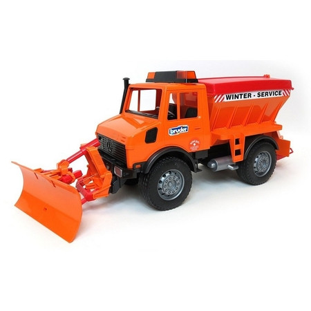 Bruder Unimog s radlicí sypač (02572)