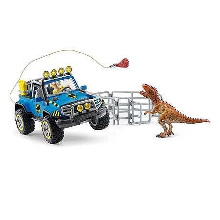 Schleich Terénne vozidlo s dino (41464)