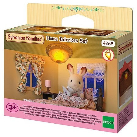 Sylvanian Families Dekorácia bytu s lampou (4268)