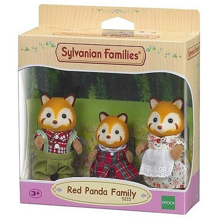 Sylvanian Families rodina pandy červenej (5215)