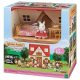 Sylvanian Families Červené zastřešený začátečník domeček sada - KP HRAČKA