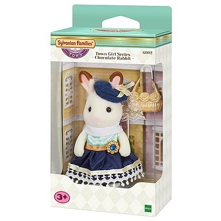 Sylvanian Families Mestský čokoládový zajačik (6002)