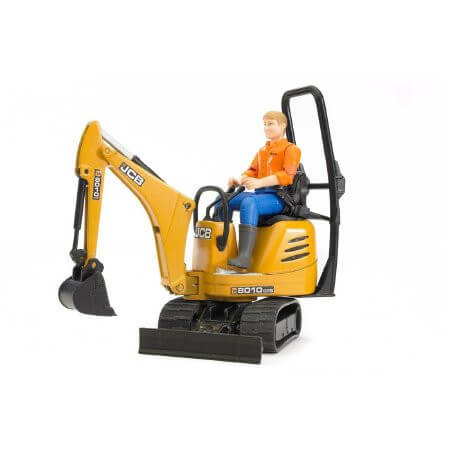 Bruder Bworld Mikrobagr JCB 8010 CTS s figurkou - KP HRAČKA