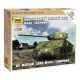 Zvezda US Medium Sherman M4 1:100 (6263)