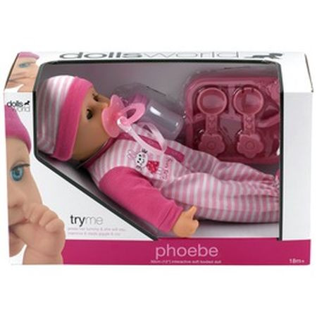 Phoebe mäkké bábätko - 30 cm niekoľko druhov (62652)